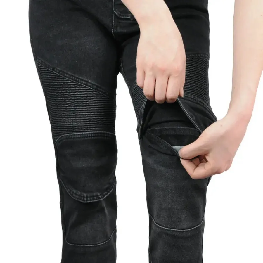 Calças Jeans Femininas para Mo - Motorcycle Gear For Woman avaliação e preço