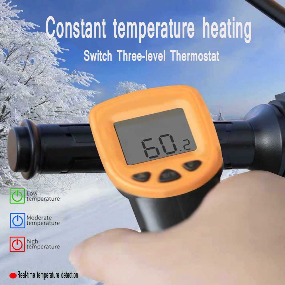 1 par motocicleta aquecida ape - Handlebar Grip Heated avaliação e preço